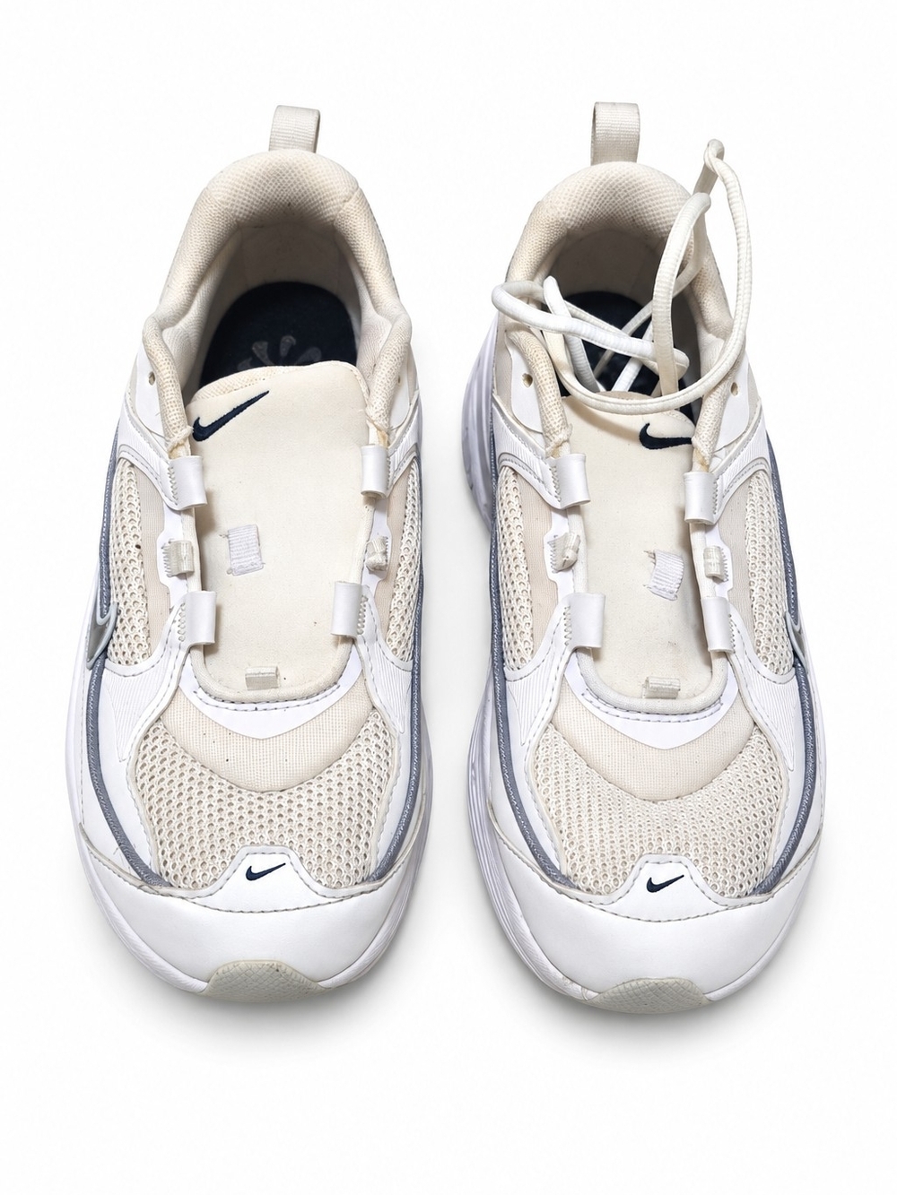 Nike Men’s White & Cream Running Sneakers